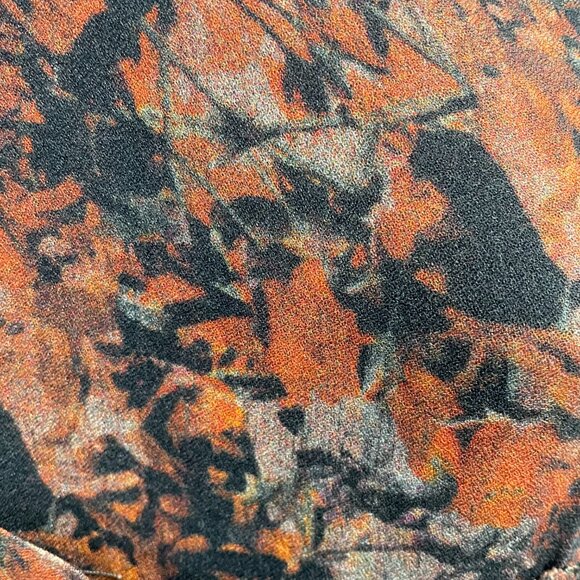 Peruvian Connection Floral Abstract Button Up Shirt - Picture 4 of 7